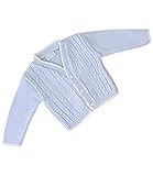 BabyPrem Baby Boy's Cardigan Jacket Acrylic Blue Cable Knit 0-18 mths