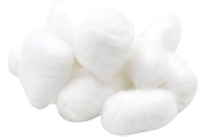 KOKITS 400 pieces cotton balls, cotton balls, white, make-up cotton balls, degreasing cotton balls for beauty salon, home use