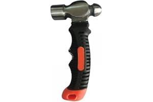 AILOVA Mini Martillo Redondo, Reparar Muebles Martillo de Carpintero con mango antideslizante de gomapara Hacer Joyas Artesanía de Carpintería