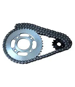 Sewak Bike Chain Sprocket Assembly for Hero HF Deluxe