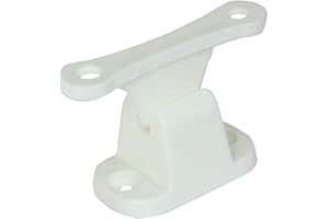 A/A Arrêt de porte de camping-car – Loquet de porte de camping-car, butoir de porte en forme de T, accessoires de porte de caravane pour caravane, camping-car, bateau, Blanc