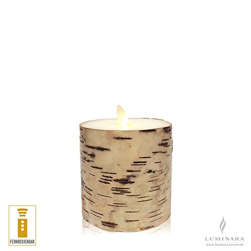 Preisvergleich Produktbild Luminara LED Kerze Birke