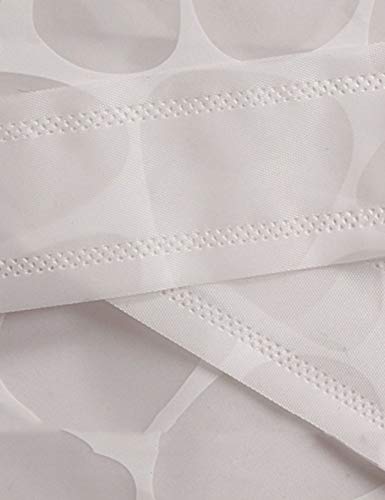 Yul Mildew Resistant Cobblestone Thicker Waterproof Shower Curtains Bathroom Cut off Curtain (A Variety of Sizes Optional) Household