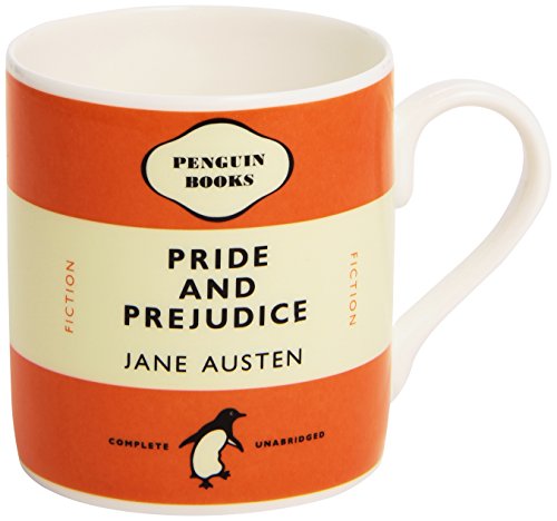 Preisvergleich Produktbild Mug - Pride and Prejudice - Jane Austen. Orange: Penguin Merchandise