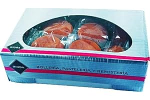 POIGET Torta chocolate, Rioba caja de 1760g, 32 unidades.