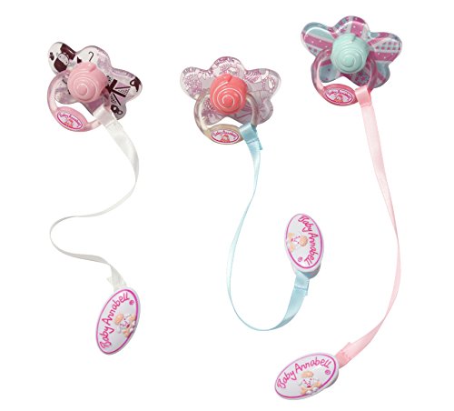Zapf Creation 794258 - Baby Annabell Schnuller mit Clip