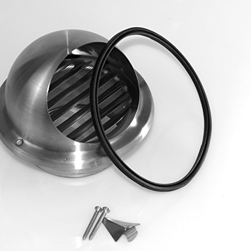 Klimapartner KWG 100 – Edelstahl Kugelhaube - 3
