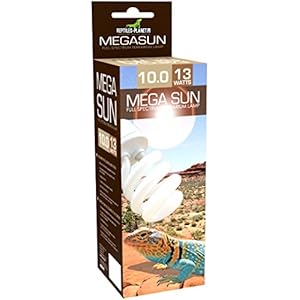 Reptiles Planet Reptilienlampe Mega Sun, UVA / UVB, 10.0–13 W