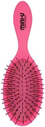 Mini U Styler Hairbrush, Pink