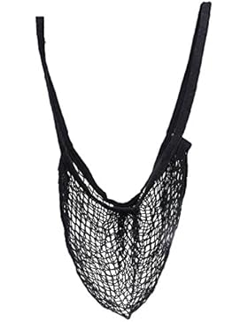 Phenovo Einkaufsnetz - aus Bio-Baumwollschnur - Netze Einkaufstaschen - mit langen griffen - Wiederverwendbare...