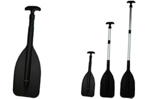 mgverkauf Teleskoppaddel von 55 cm auf 107 cm teleskopierbar | Stechpaddel | Hilfspaddel | Notpaddel | Paddel für kleine Boote
