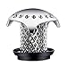 Produktbild Wokee Badewanne Haarsieb Edelstahl Hair Catcher,Fängt Das Haar einfach,passend für Standard-Dusch- und Waschbecken-Abflüsse