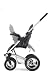 Mutsy Seat Unit and Canopy without Chassis for 6 - 24 Months (Active Black)