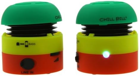 Chill Pill Capsule Speaker - Rasta