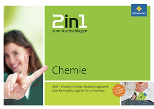 Preisvergleich Produktbild 2in1 zum Nachschlagen / Sekundarstufe: 2in1 zum Nachschlagen: Chemie