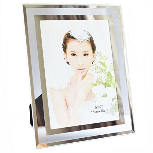 Giftgarden Photo frames and Best Friend Glass Photo Frame 7x5 inch for Home Decor or Wedding Decoration