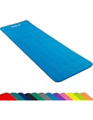 MOVIT® - Tapis de sol pour pilates et fitness - sans phthalate - certifié SGS - 12 différentes couleurs - L 190 x I 100cm x E 1,5 cm ou L 190x I 60cm x E1,5 cm