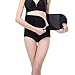 Bigood Women Postpartum Belly Belt Waist Shaper Abdomen Support Girdle Black