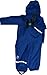 CELAVI Girl's Rainwear Suit - Basic Children's rainsuit Crew Neck Long Sleeve Rain Trousers -  blue -  130 cm-122 cm/128 cm