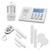 Produktbild Olympia Protect 9061 Alarmanlage in Weiß GSM Funk Set 1 x Bewegungsmelder 2 x Glasbruchmelder 2 x Tür/Fensterkontakte und Fernbedienung