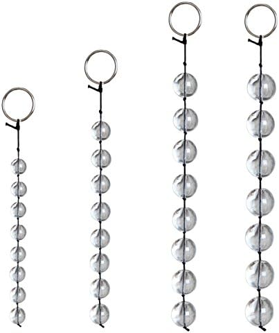 Papapai Fantasy Collection Glass Vibro Balls (S(Ball 1.5, length 16cm))