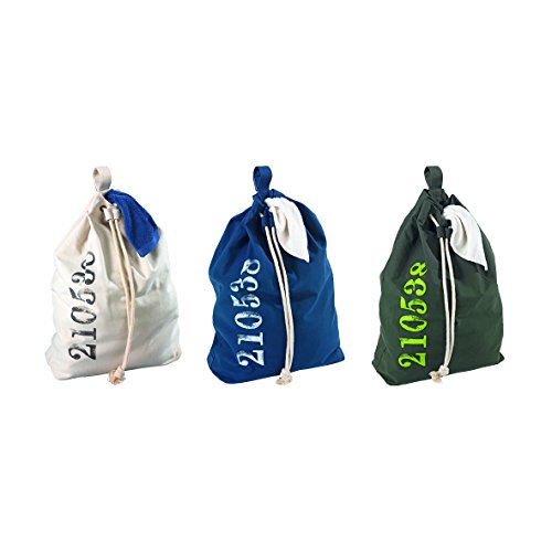 Wenko 62042100 Wäschesack Sailor Wäschesammler, Baumwolle, 55 x 65 x 18 cm, grün - 7