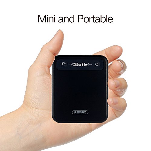 Power-Bank-2500-mAh-Black-Portable-Charger-with-5-V-1-A-output-and-5-V-1-A-Compact-For-iPhones-Samsung-Mobile-Phones-Tablet-ecc