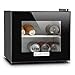 Produktbild Klarstein Frosty • Minibar • Mini-Kühlschrank • Getränkekühlschrank • B • 10 Liter • 33,4 x 30,3 x 31,5 cm • 1 x Regaleinschub • regelbare Temperatur • Glas-Schublade • LED Innenbeleuchtung• schwarz