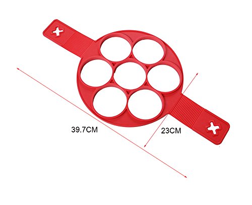 MORAN Perfekte Panicakes, Pancake Maker , Nonstick Oberfläche , Umwelt Silikon - 6