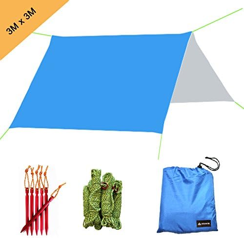 SOLEADER Hammock Rain Fly Waterproof Tent Tarp All Weather Shelter Heavy Duty 3m x 3m