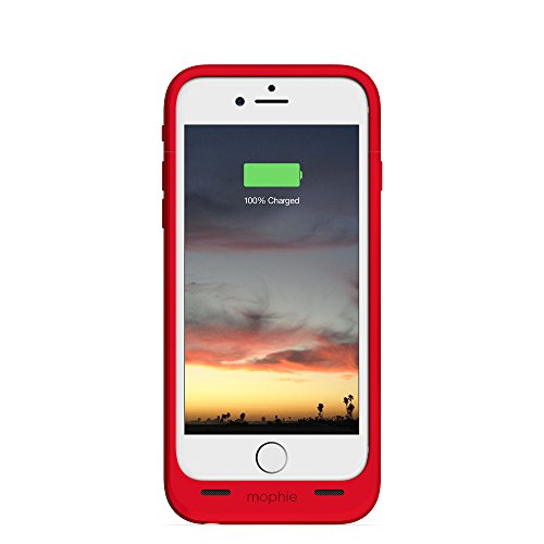 Mophie Juice Pack Plus recargable bater  a externa de funda  2 750 mAh  para Apple iPhone 6 rojo