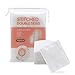 Mermaid Double-Deck Makeup Cotton pads Facial Cleansing Pads Cotton Puff 100% Pure Cotton Unbleached breathable Makeup Remover Accessories Tools 60x50mm 100pcs