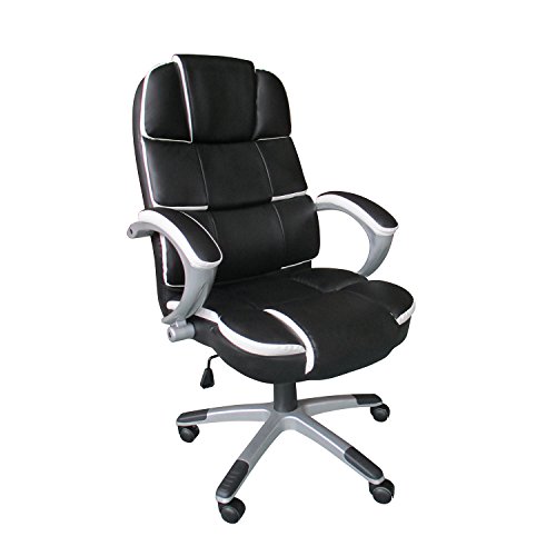 HOMPO High Back Executive Office Chair [LUXURY DESIGN]Computer Desk Commercial Furniture