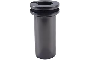 Enwye 1 kg grafitdegel med flänsspår struktur för guld silver koppar smältning gjutning smycken verktyg