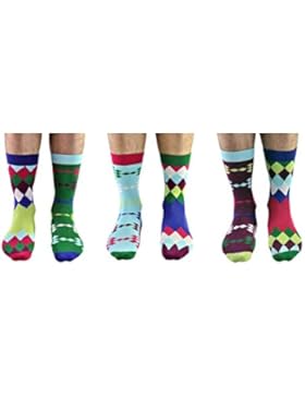 Die verrückten Fore Golf Socken für Männer im 6er Set