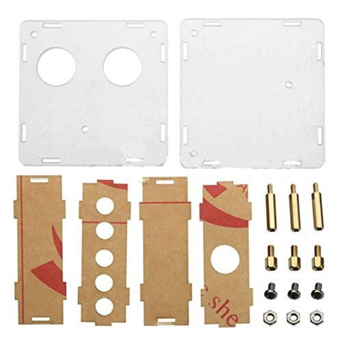Preisvergleich Produktbild fggfgjg 6J1 Vorverstärker Röhrenverstärker Board Kopfhörer Verstärker Puffer Acryl Fall (Mehrfarbig)