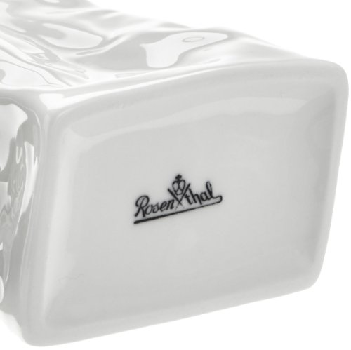 Rosenthal 13581-800001-26009 Miniaturvase „Tütenvase“ aus weißem Porzellan, Höhe 9 cm - 2