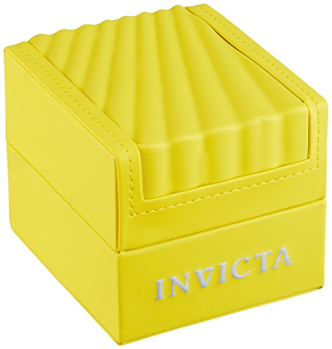 Invicta Men's Sea Spider Quartz Watch with Black Dial Chronograph Display and Black Plastic Strap 0140