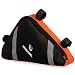 Produktbild QHGstore Outdoor Fahrrad Triangle Bag Front Satteltasche Oberrohrrahmentasche Orange