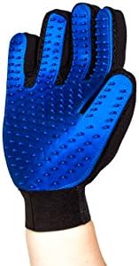 EasyGroom Right handed pet grooming glove, pet hair removal mitt for cat and dog, deshedding hair remover for long and short hair