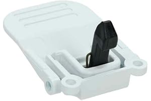 E ELECTROTODO REPUESTOS Y PEQUEÑO ELECTRODOMESTICO Türschloss für Waschmaschine Fagor, Edesa, Brandt, Aspes, White Westinghouse, Smeg Farbe Weiß ST0024015