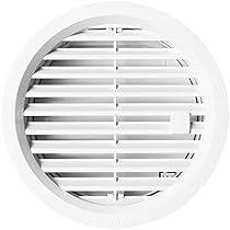Copertura Griglia Di Ventilazione Circolare - Diametro Regolabile 100-150 Mm, Con Rete Anti-Insetti - Foto 6