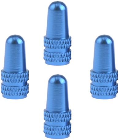 Ruifu 4x Road Bicycle CNC Aluminium Presta Valve Caps