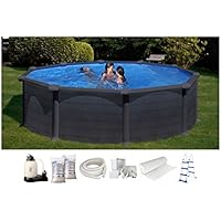 Piscina de acero redonda Gre Granada 460x132cm