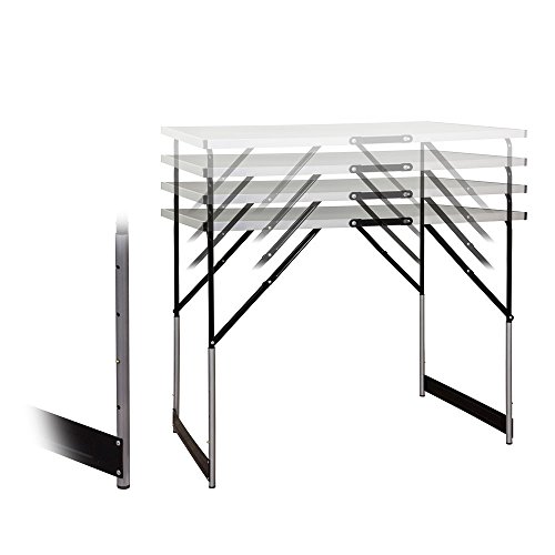 Multifunktionstisch Tapeziertisch Arbeitstisch 3-teilig 4-fach Höhenverstellbar - 6