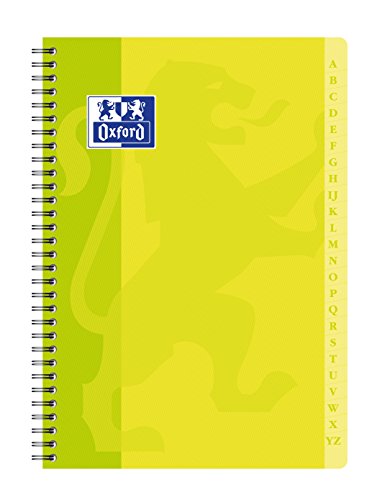 Oxford 100103166  - Directorio  espiral  A4  21  x 29 7 cm  180  p  ginas  cuadros  diferentes