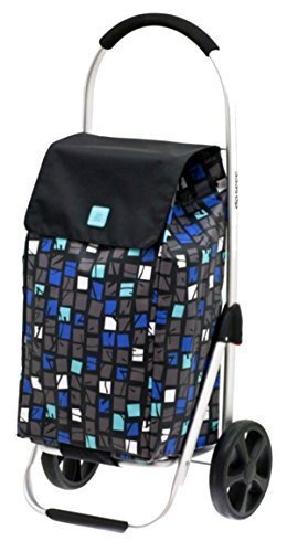 Einkaufswagen - Einkauftstrolley - Einkaufsroller - Alu-Gestell - Volumen: 47 Liter - 2,2 kg