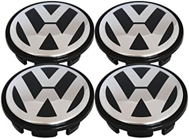 4 x 65 mm/56 mm VW VOLKSWAGEN Hub Cap Wheel Centre Cap Hub Cover Wheel Caps Aluminium Cap