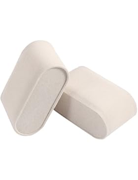 hommee 2ST weiche PU Leder Watch Armband Kissen Kissen für Watch Box Schmuck Vitrine Speicher