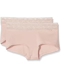 Skiny Smart Cotton Pant Dp, Culotte para Mujer (Pack de 2)